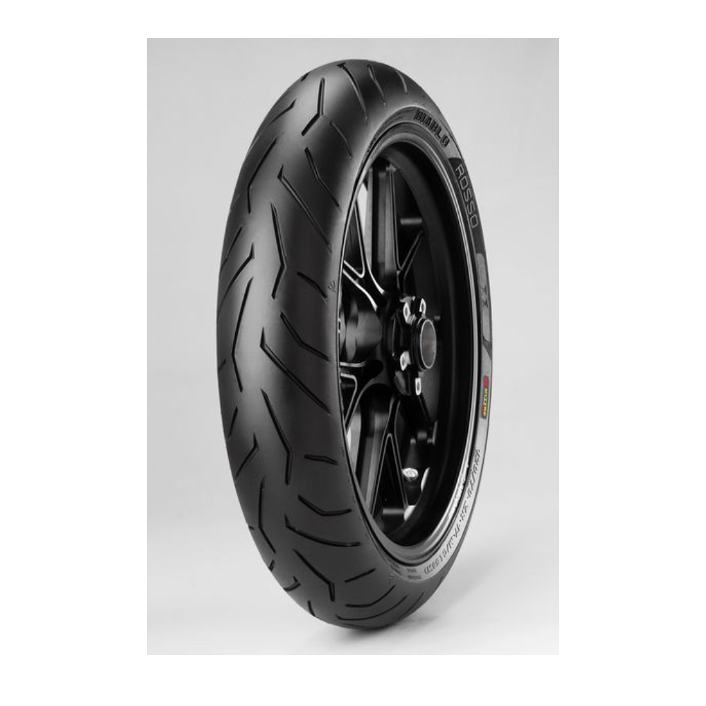 Anvelopa Cauciuc Moto 120 60 17 PIRELLI Diablo Rosso II - imagine 2