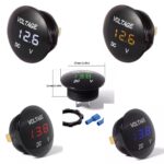 Voltmetru Universal Led Auto Moto Indicator tensiune
