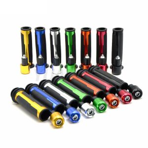 Mansoane Racing cu Capete Ghidon Moto 22mm