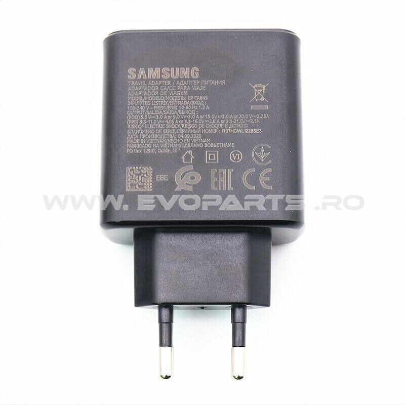 Incarcator Super Fast 45W Samsung USB-C Original Nou Tab Cablu - imagine 3
