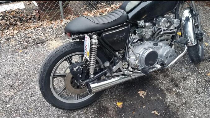 Sea Șezut Moto Cafe Racer Scrambler Proiect sa Retro Vintage - imagine 6