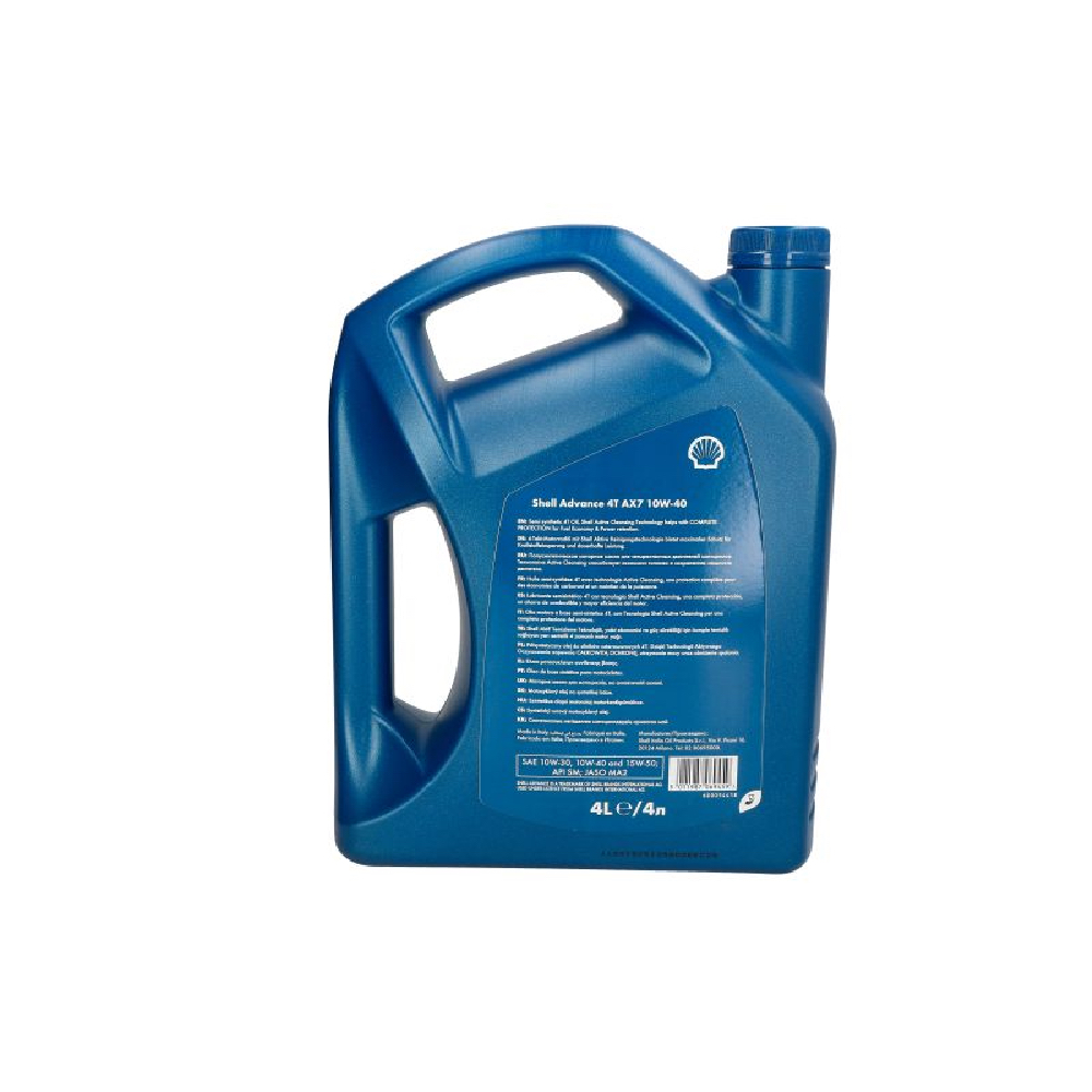 ULEI MOTO SHELL AX7 10W40 4L - imagine 2