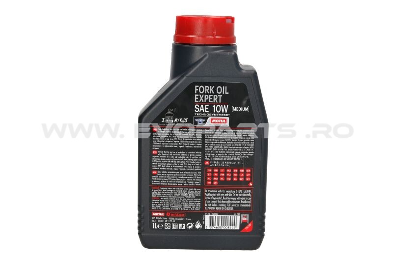 Ulei De Furca Moto MOTUL Fork Oil Expert 10W Medium 1L - imagine 2