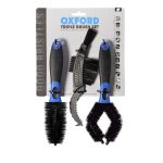Set 3 perii Oxford pentru curatare motocicleta si bicicleta Lant Moto ATV
