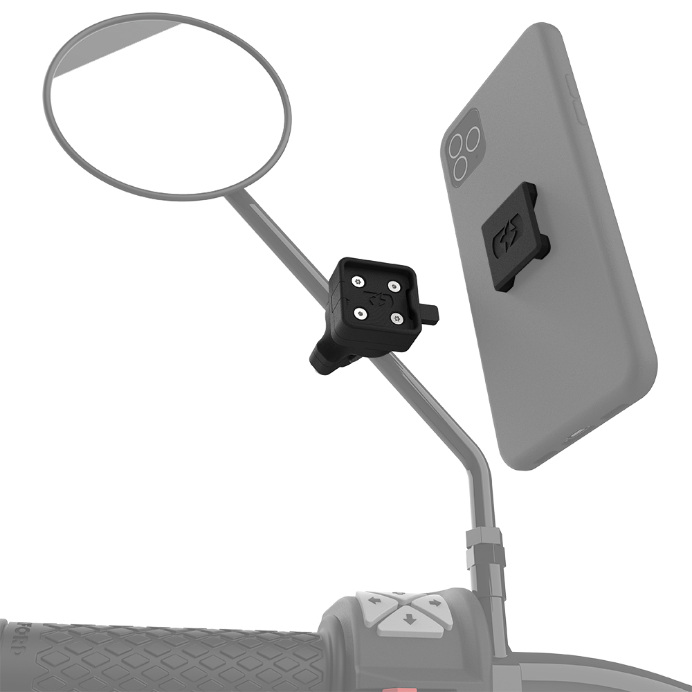 SUPORT TELEFON MOTO MONTARE OGLINDA OXFORD OX854 - imagine 2