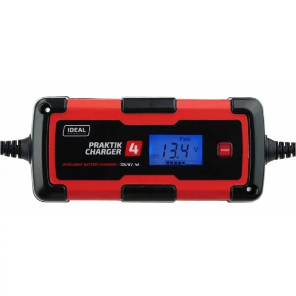 Redresor Baterie Auto Moto 6/12v 4AMP Digital - imagine 2