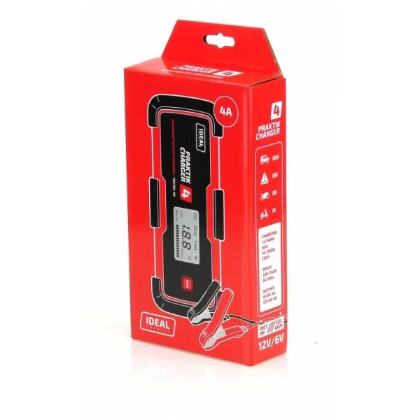 Redresor Baterie Auto Moto 6/12v 4AMP Digital - imagine 3