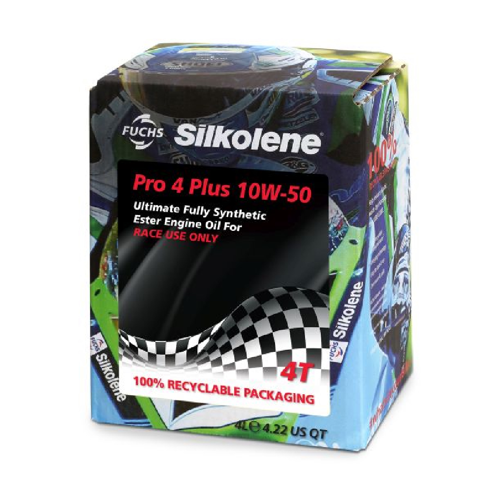 ULEI MOTO SILKOLENE PRO 4 PLUS 10W50 4L CUBE