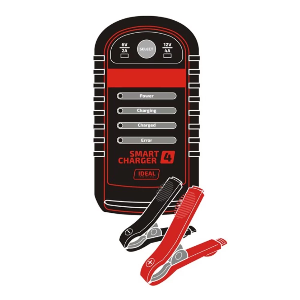 Redresor Baterie Auto Moto Atv 6/12v 4AMP Digital - imagine 2