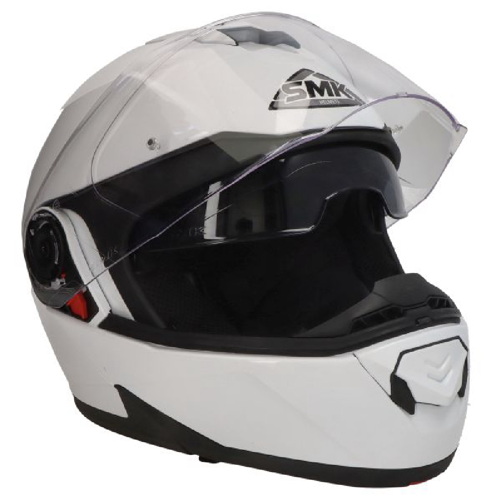 Casca Moto Flip-Up SMK GLIDE WHITE GL100 MARIME XS - imagine 5