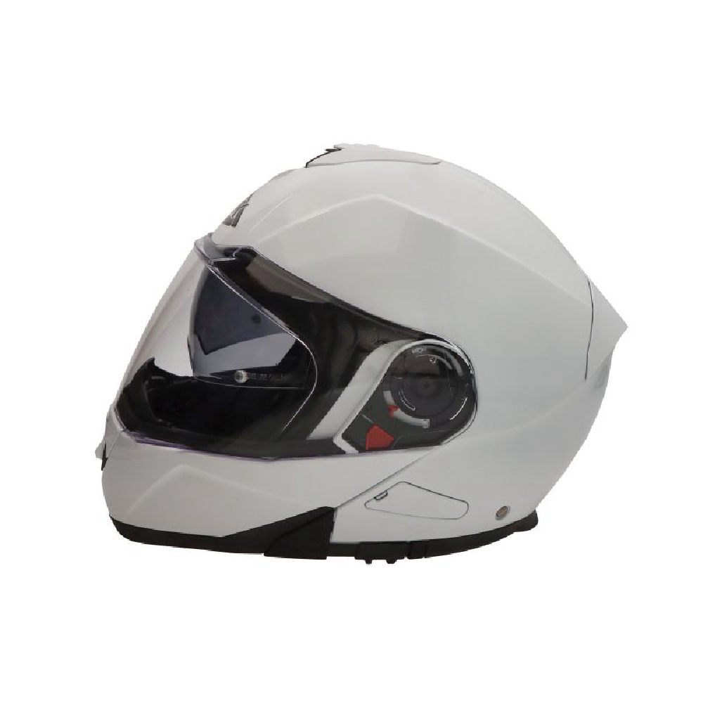 Casca Moto Flip-Up SMK GLIDE WHITE GL100 MARIME XS - imagine 2
