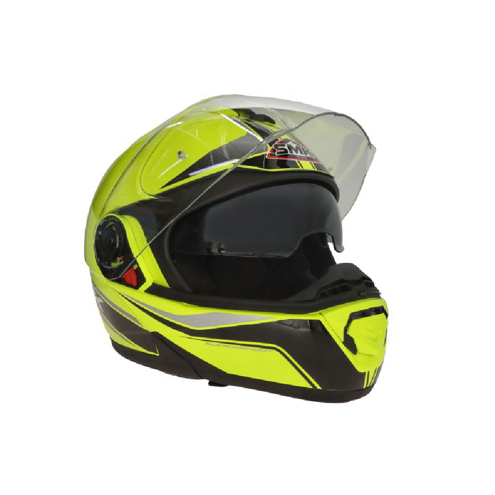 Casca Moto Flip-Up SMK GLIDE FLASH VISION HV420 MARIME XL - imagine 5