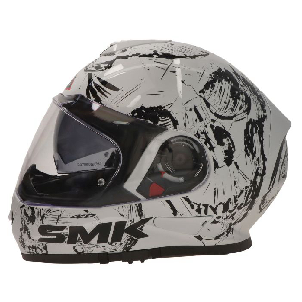 Casca Moto Integrala SMK TWISTER SKULL GL120 MARIME XS - imagine 4