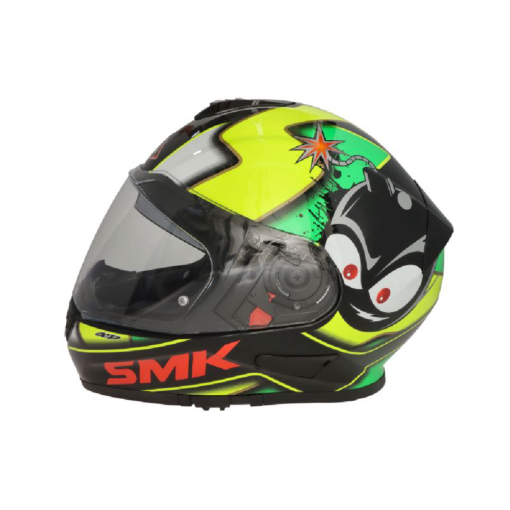 Casca Moto Integrala SMK TWISTER CARTOON GL241 MARIME S - imagine 2