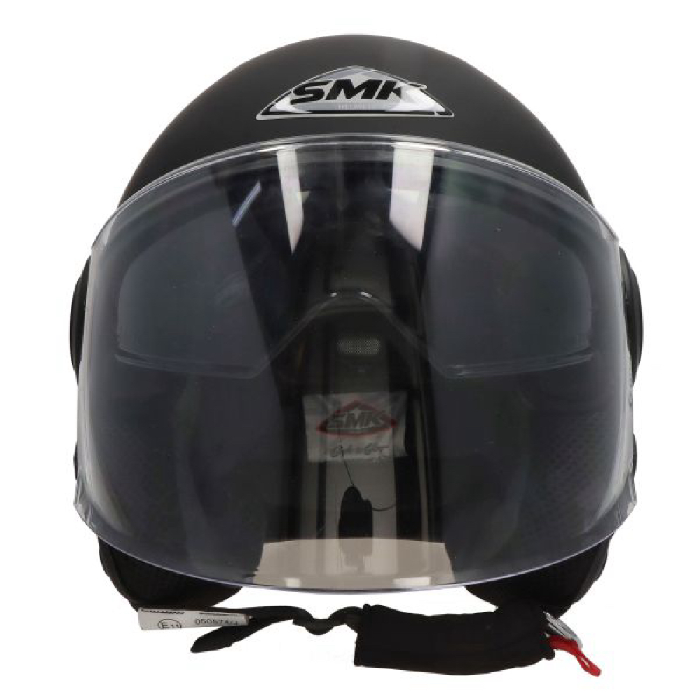 Casca Moto Open Face SMK COOPER MATT BLACK MA200 Marimea L - imagine 3
