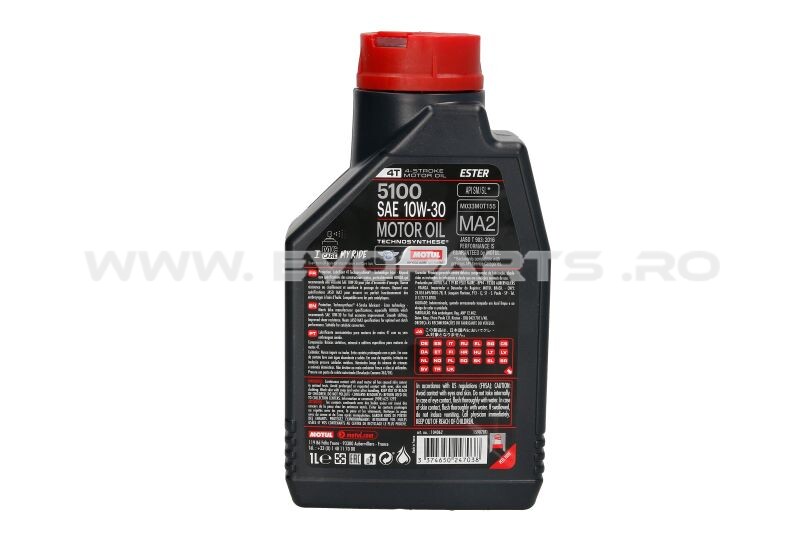 Ulei Motul 5100 10W30 4T 1L - imagine 2