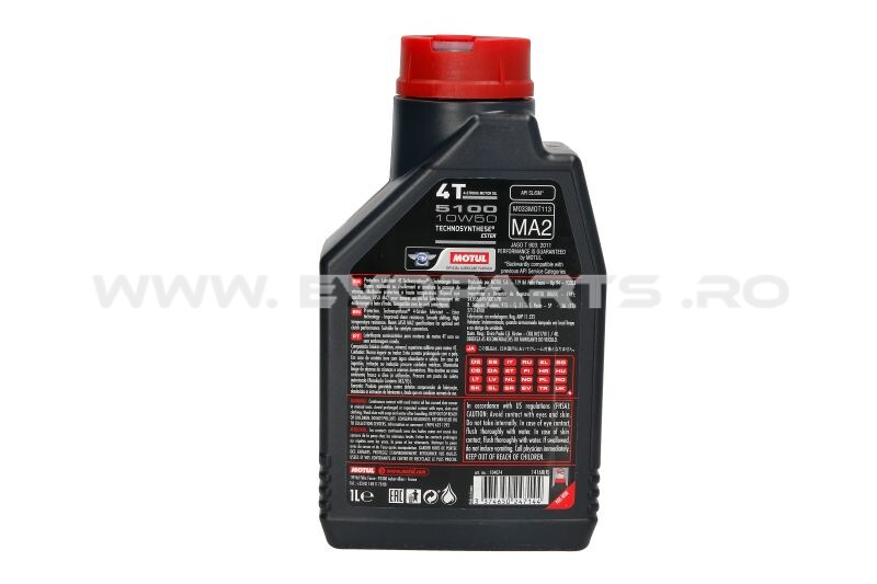 Ulei Motul 5100 10W50 4T 1L - imagine 2