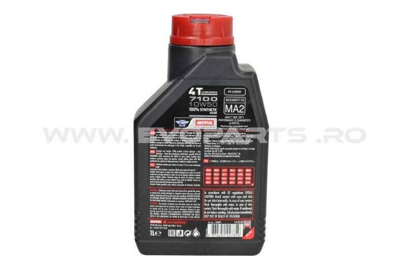 Ulei Motul 7100 10W50 4T 1L - imagine 2