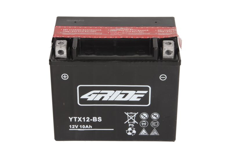 Baterie 4RIDE YTX12-BS Acumulator Moto - imagine 3