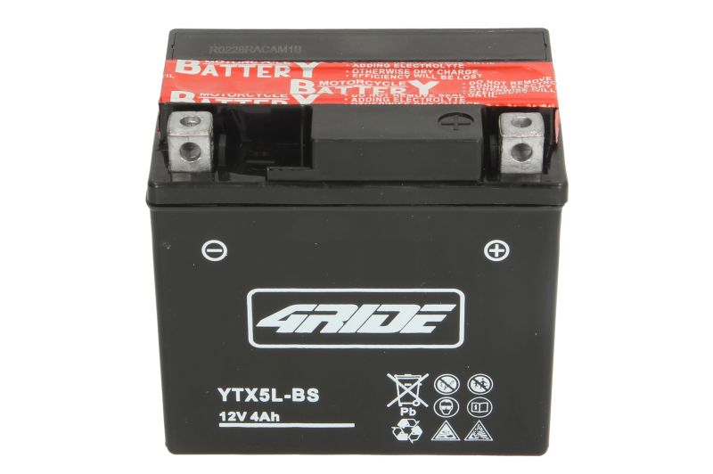Baterie 4RIDE YTX5L-BS Acumulator Moto - imagine 3