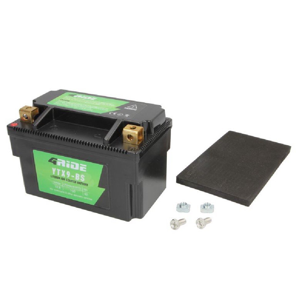 Baterie YTX9-BS 4RIDE LI-ION Acumulator Moto - imagine 2