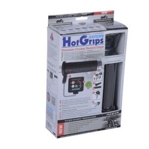 Mansoane Incalzite Moto OXFORD HotGrips Premium Cruiser Crom