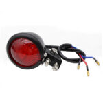 Stop Spate Moto Cafe Racer Chopper Bobber Cruiser Negru retro LED 12v lumini frana A964