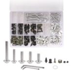 Kit Complet Suruburi Carene Moto Honda Suzuki Kawasaki Yamaha A035SILVER