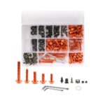 Kit Complet Suruburi Carene Moto Honda Suzuki Kawasaki Yamaha A035ORANGE