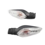 Set 2 semnalizari transparente Ducati Monster 695 696 796 821 1200 1100 Multistrada 1200 Streetfighter A1007