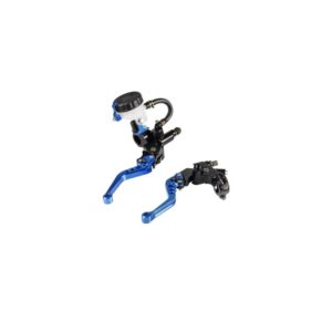 Manete Moto Ambreiaj cu rezervor Cablu Pompa Frana maneta Universale Ghidon 22mm A835BLUE