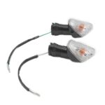 Set 2 semnalizari transparente Kawasaki NINJA 1000 650R ZX6R 600 636 ZX10R Z750 Z1000 KLE500 KLE650 A1008