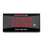 Voltmetru digital KOSO slim LCD universal A1004RED