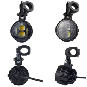 Set proiectoare LED 100W dual moto ceata UTV ATV 