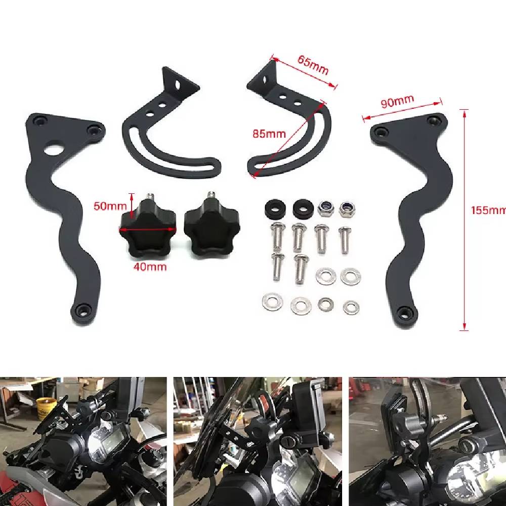 Stabilizator parbriz BMW R1200GS R1250GS GS LC ADV 2013 2019 - imagine 5