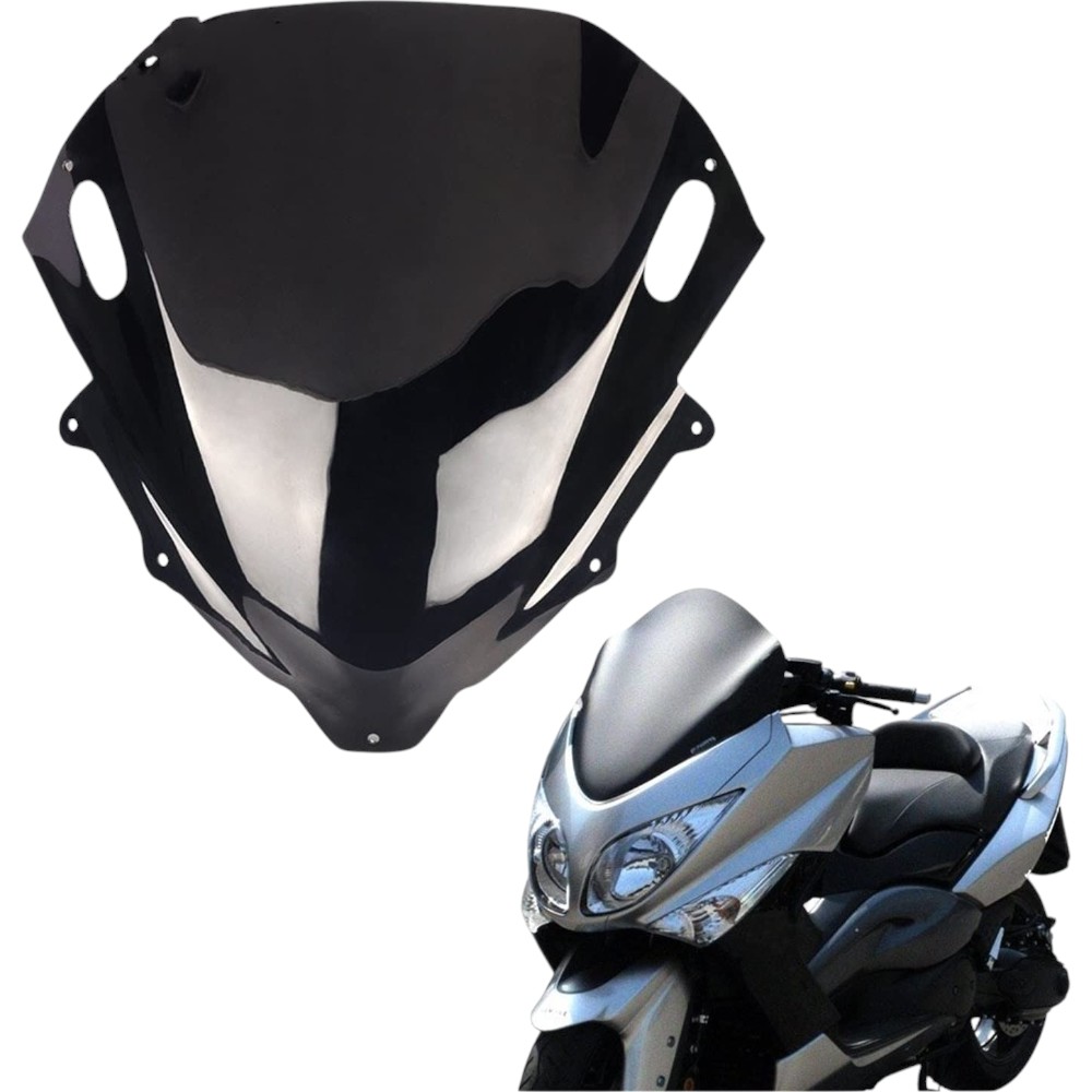 Parbriz double bubble fumuriu Yamaha TMAX500 TMAX 500 2008-2011 PB113