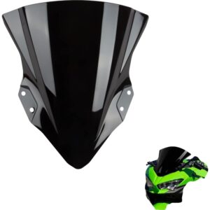 Parbriz double bubble fumuriu Kawasaki Ninja EX 400 2018 PB114
