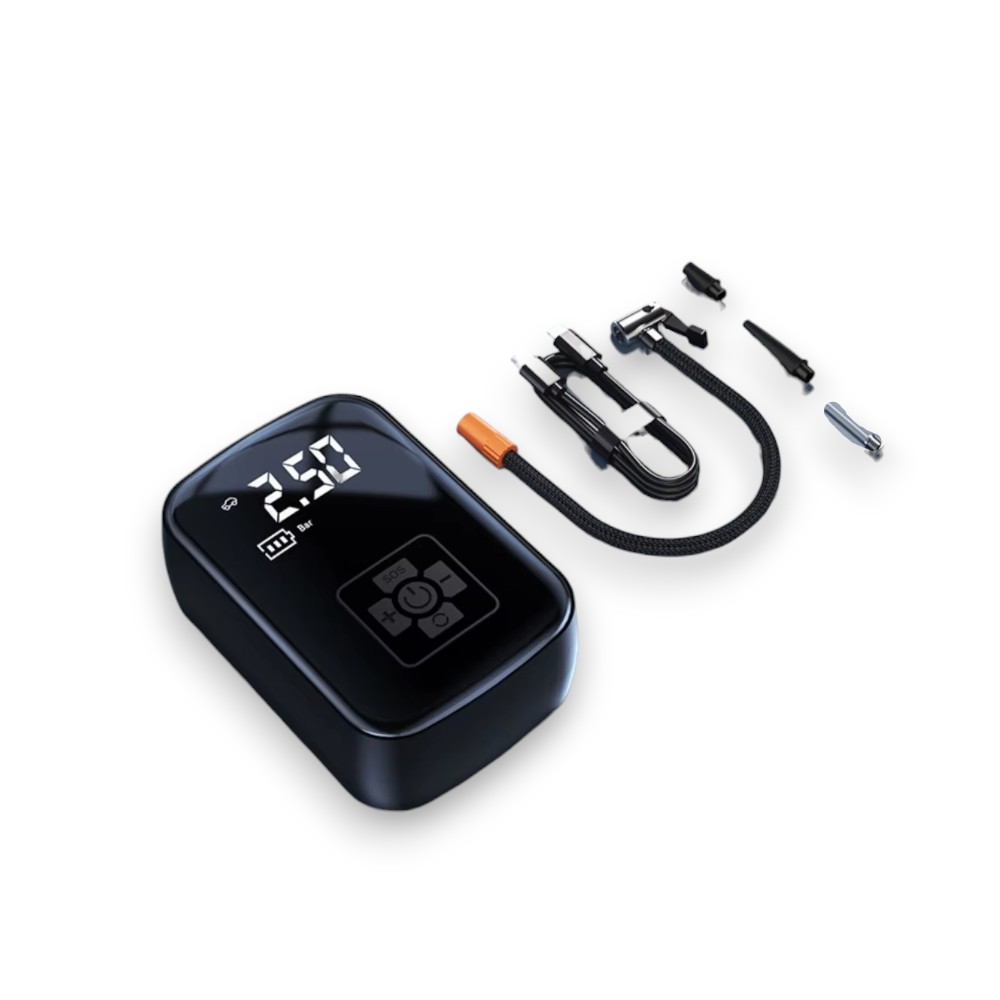 Compresor moto portabil reincarcabil 100w wireless 150PSI - imagine 4