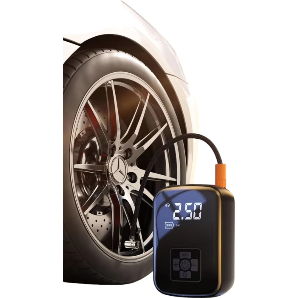 Compresor moto portabil reincarcabil 100w wireless 150PSI - imagine 2