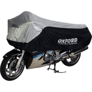 Husa Moto Exterior Oxford Umbratex Argintiu M CV106