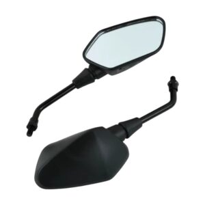 Set oglinzi moto 10MM Suzuki Yamaha Kawasaki Honda Cruiser Chopper ATV KLR250 KLR600 KLR650