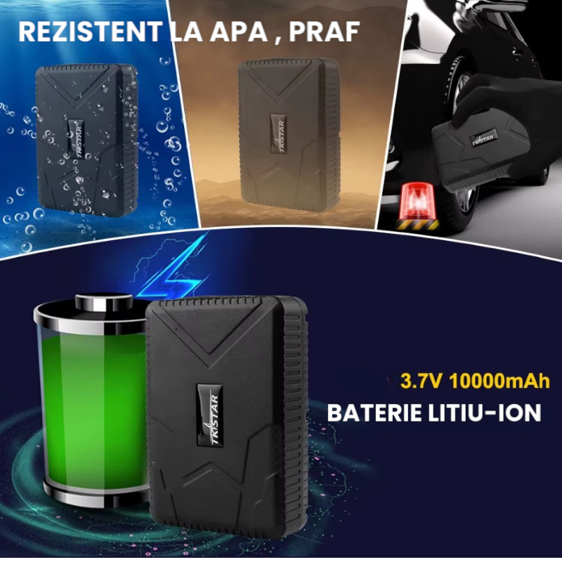 Tracker GPS Auto Moto TK915 Baterie 10000mAh Magnet Puternic IP65 - imagine 5