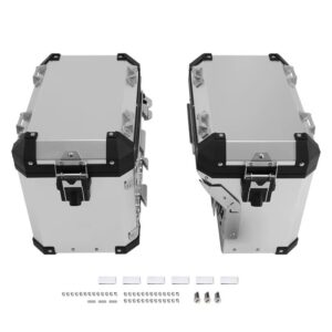 SET Cutii Laterale Aluminiu 48L pentru BMW GS R1200 R1250 F850 F900 A273
