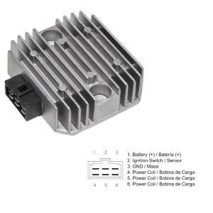 DZE Regulator Tensiune Kawasaki DZE02064 releu incarcare