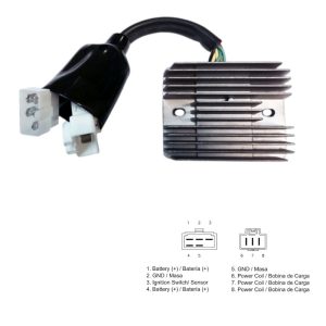 DZE Regulator Tensiune HONDA VFR 800 2000-2001 DZE02473 releu incarcare