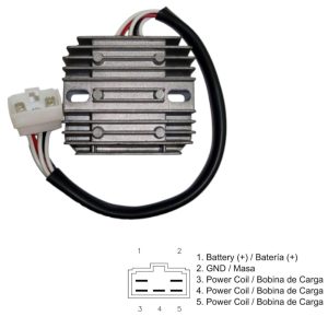 DZE Regulator Tensiune Yamaha FZS 600 2002-2003 DZE02486 releu incarcare