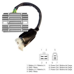 DZE Regulator Tensiune Honda VFR 800 1998-1999 DZE02502 releu incarcare