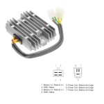 DZE Regulator Tensiune Ducati DZE02551 releu incarcare