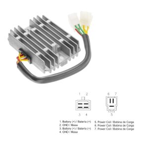 DZE Regulator Tensiune Ducati DZE02551 releu incarcare