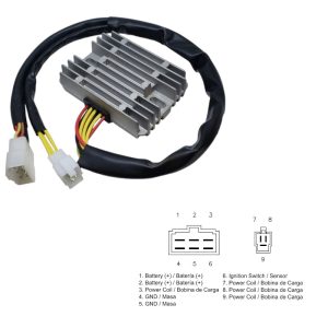 DZE Regulator Tensiune Kawasaki VN DZE02574 releu incarcare